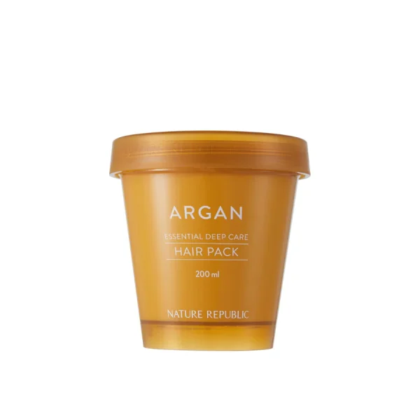 „Nature Republic“ – drėkinamoji plaukų kaukė su arganų aliejumi, 200 ml