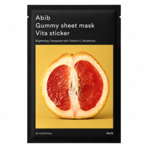 ABIB – Gummy Sheet Mask Vita Sticker lakštinė veido kaukė su vitaminu C – 27 ml