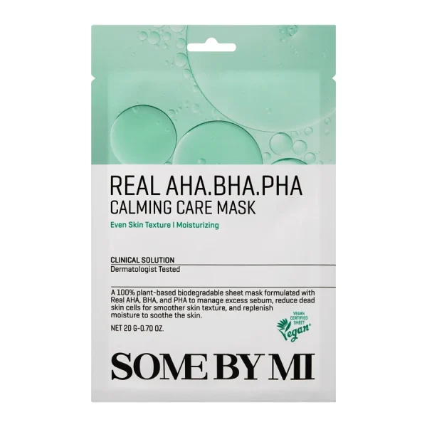 SOME BY MI – AHA-BHA-PHA raminanti lakštinė veido kaukė – 1 vnt.