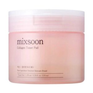 „Mixsoon“ kolageno tonizuojantys veido padeliai, 170 ml / 110 vnt.