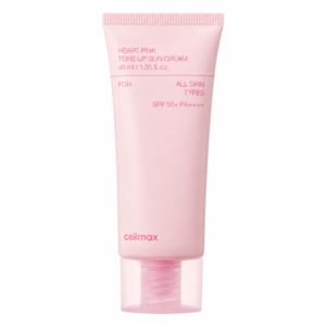 CELIMAX – „Heart Pink Tone-Up“ apsauginis tonuojamasis kremas nuo saulės SPF50+ PA++++, 40 ml