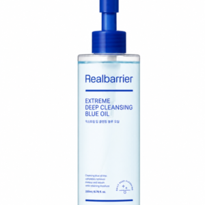 REALBARRIER – „Deep Cleansing Blue Oil“ itin giliai valantis veido aliejus, 200 ml