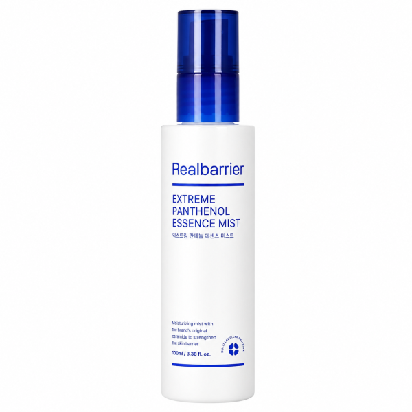 REALBARRIER – „Extreme Panthenol Essence Mist“ drėkinamasis veido purškiklis, 100 ml
