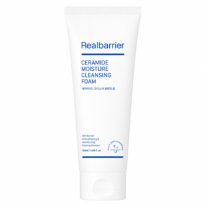 REALBARRIER – drėkinamosios veido valomosios putos su keramidais, 120 ml