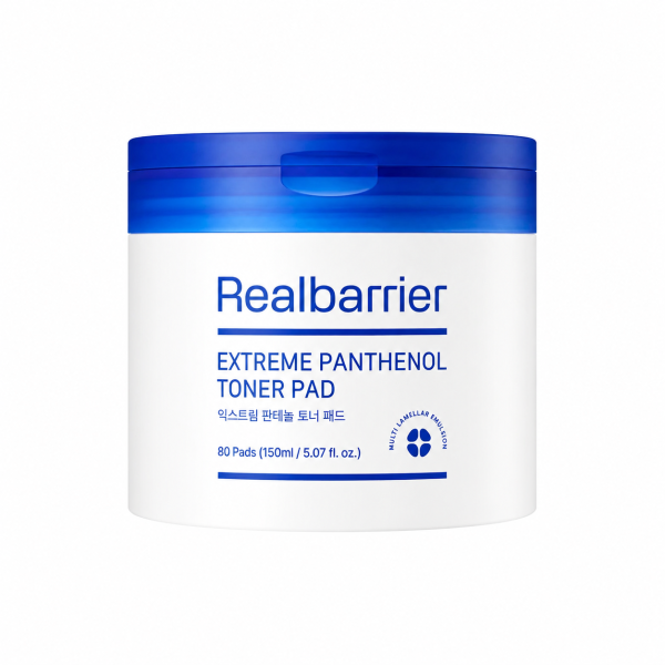 REALBARRIER – pantenolio tonizuojamieji veido padeliai, 150 ml / 80 vnt.