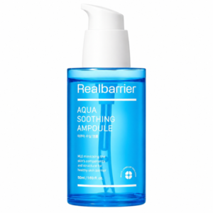REALBARRIER – „Aqua Soothing Ampoule“ drėkinamasis ir vėsinamasis veido serumas, 50 ml
