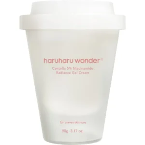 HARUHARU WONDER – Centella 5% Niacinamide Radiance drėkinamasis kremas, 90 g