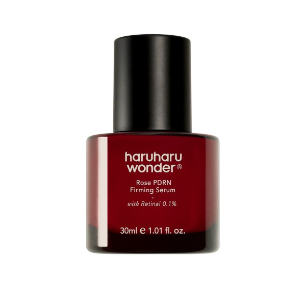 Haruharu Wonder – Rose PDRN stangrinamasis serumas su retinaliu 0,1 %, 30 ml