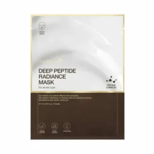 Medicube Deep Peptide– giliai drėkinanti ir odos spindesį suteikianti peptidinė veido kaukė, 27 ml