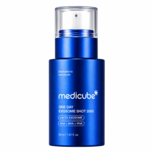 Medicube One Day Exosome Shot Pore Ampoule 2000 – porų išvaizdą mažinantis serumas su egzosomomis, 30 ml