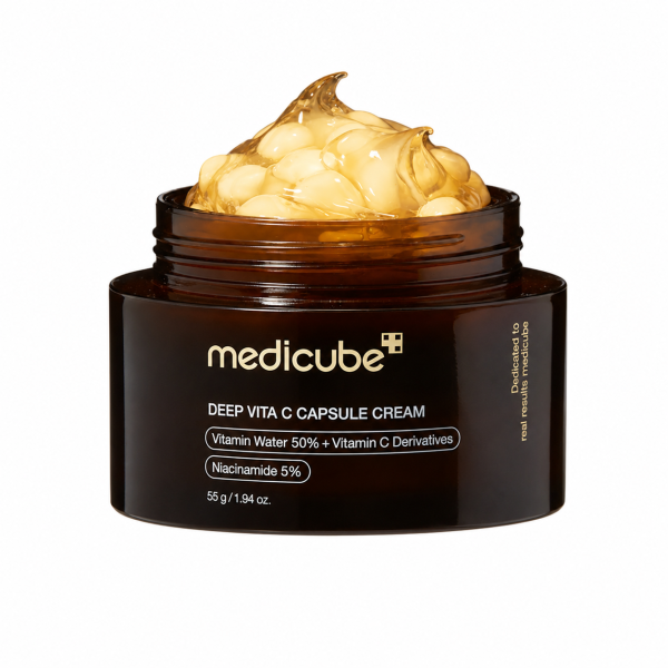 Medicube Deep Vita C Capsule Cream – skaistinantis vitamino C kapsulinis kremas, 55 g